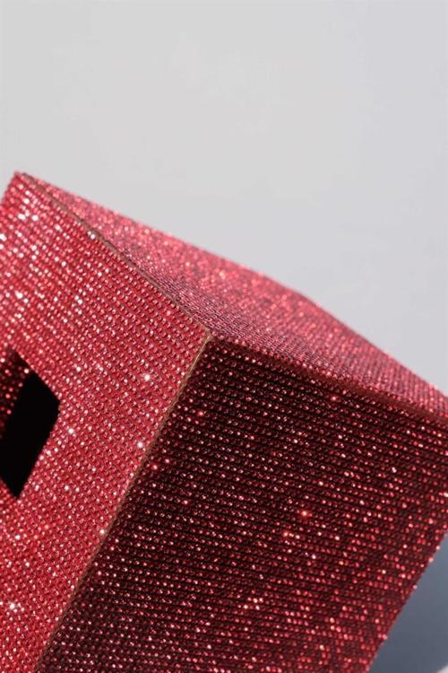 Kare Peçetelik Kırmızı Taş