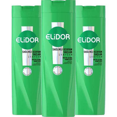 Superblend Saç Bakım Şampuanı Sağlıklı Uzayan Saçlar Biotin Argan Yağı Arjinin 400 ml x3