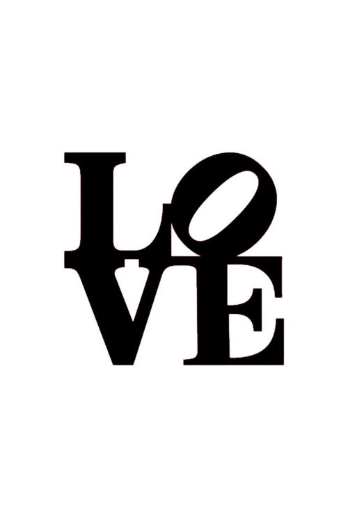 Love Oto Cam Özel Sticker Siyah 15*15 Cm