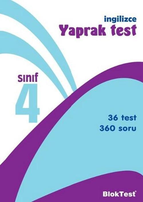 Bloktest 4. Sınıf İngilizce Yaprak Test