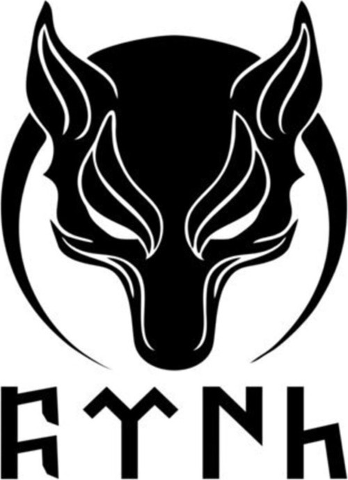 Börü Kurt Hilal Oto Cam Özel Sticker Siyah 30 Cm