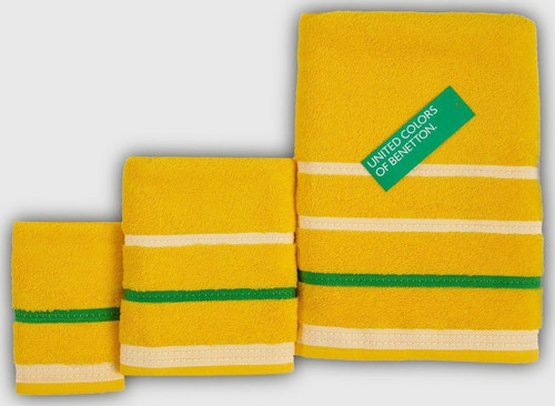 BE-0832ST-YE Benetton Havlu Set (Bath&Hand&Guest)