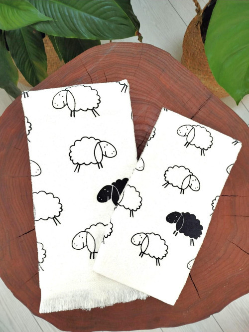 2'Li Mutfak Havlusu Baskılı