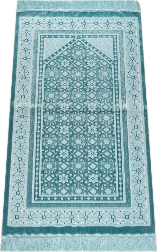 Kadife Seccade İnci Velvet Pearl - Turkuaz