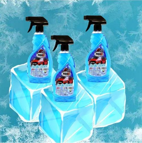 3 Adet Süper Kalite Kesin Çözüm Araba Oto Cam Buz Çözücü Sprey 500 Ml