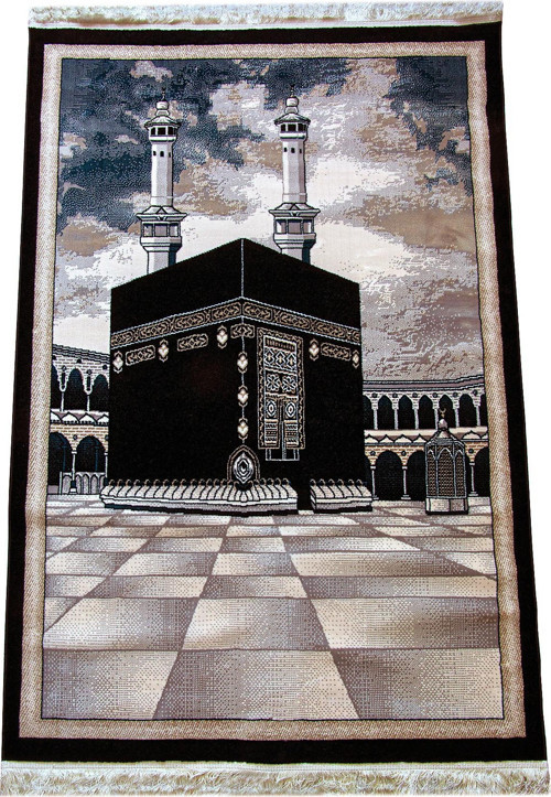 Kabe Desenli Lüks Çeyizlik Halı Tipi Dokuma Seccade