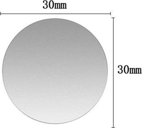 Telefon Araç Içi Tutucu Stant Metal Plaka Mıknatıslı Tutucular Metal Saç ( 3Cm Çap) Yuvarlak