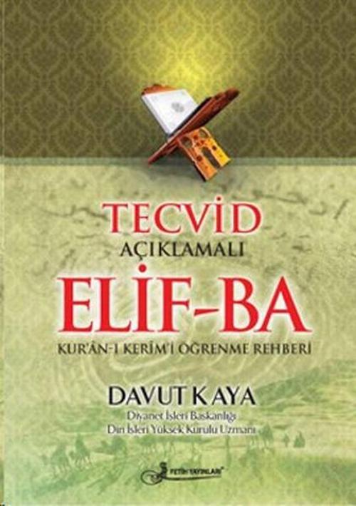 Tecvid Açıklamalı Elif-Ba - Dergi Boy (Kod: F036)