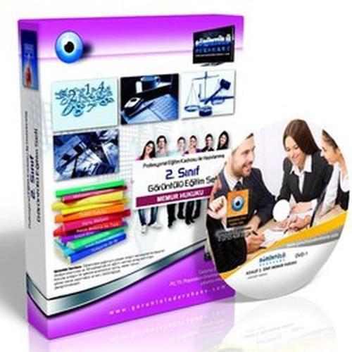 AÖF Adalet Önlisans Bölümü Memur Hukuku Eğitim Seti 10 DVD