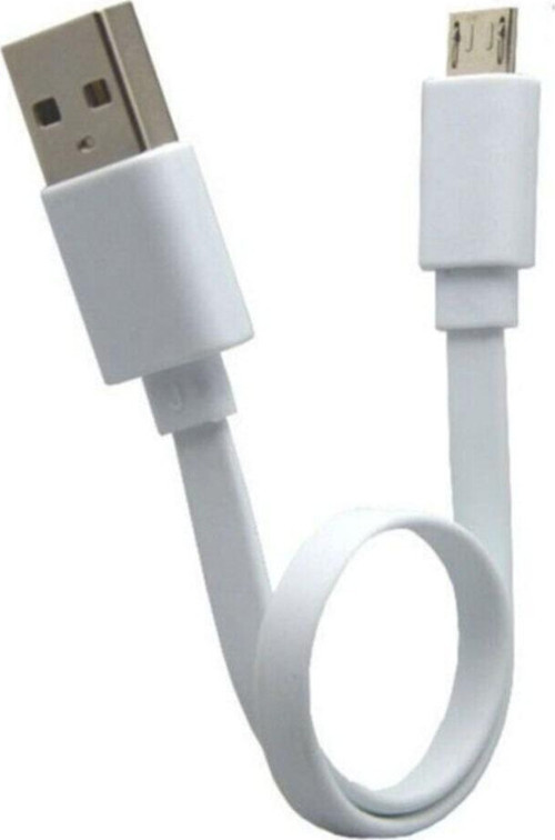 Micro Usb Girişli Powerbank Şarj Kablosu 20Cm Kısa