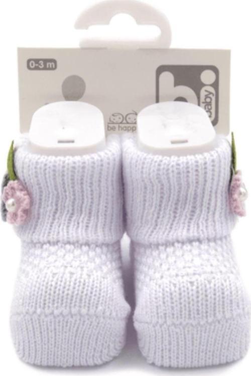 Çiçekli Bebek Çorabı 68300