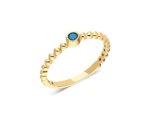 925 Ayar Sarı Gümüş Yüzük-0.20 Ct Firuze Güverseli Tek Taş Gümüş Yüzük-Hediye Kadın Gümüş Yüzük