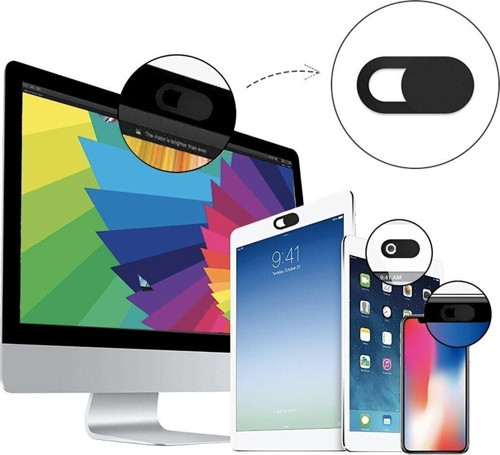 Pratik Web Kamera Kapatıcı - Ekstra Ince 0.7Mm - Webcam Cover Gizliliğiniz Için Güvenli Kullanım
