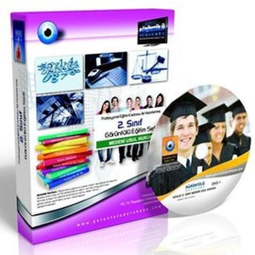 AÖF Adalet Önlisans Bölümü Medeni Usul Hukuku Eğitim Seti 10 DVD