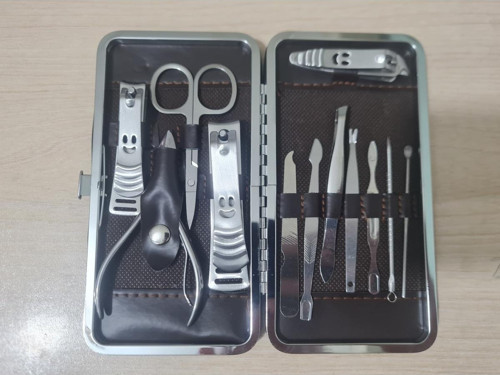 Manikür Pedikür Seti 13 Parça El Ayak Tırnak Bakımı Tırnak Makası Profesyonel Full Set