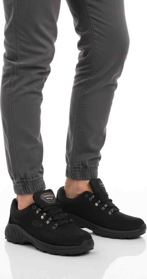 Siyah Su Geçirmez Kaymaz Taban Erkek Outdoor Ayakkabı M4105 M