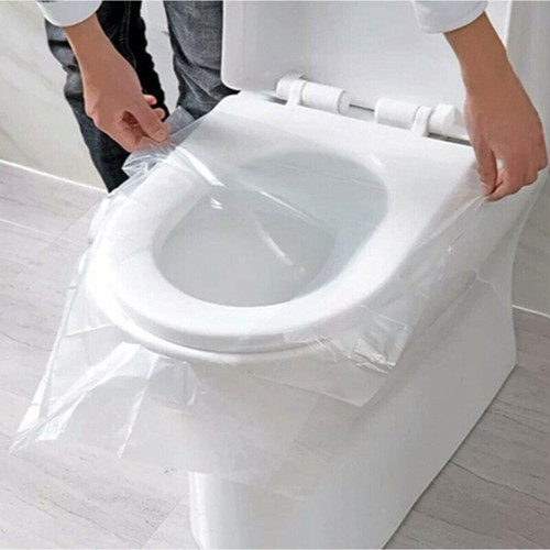 5 Adet/Paket Taşınabilir Tek Kullanımlık Tuvalet Koltuğu Su Geçirmez