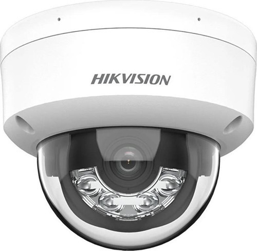 HIKVISION DS-2CD1121G2-LIUF 2Mpix, 2,8mm Lens, H265+, Hybrid Light, 20Mt Gece Görüşü, PoE, Mikrofonlu Dome IP Kamera