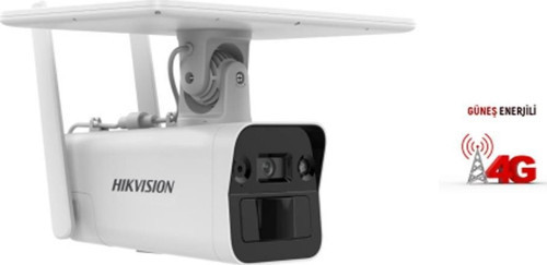 HIKVISION DS-2XS2T41G1-ID/4G, 4Mpix, 4mm, 30Mt Gece Görüşü, Dahili Mikrofon, 4G, Solar IP Kamera