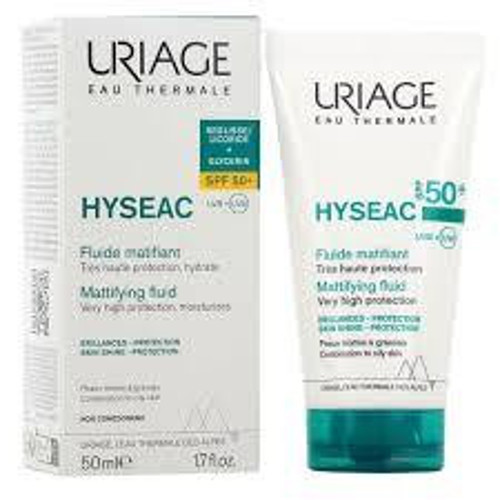 Hyseac Parlama Karşıtı ve Matlaştırıcı Güneş Kremi SPF50+ 50 ml