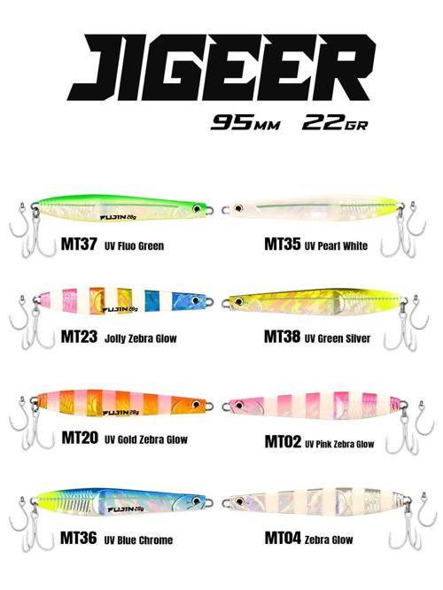 Jigeer 22gr 95mm Kaşık Yem