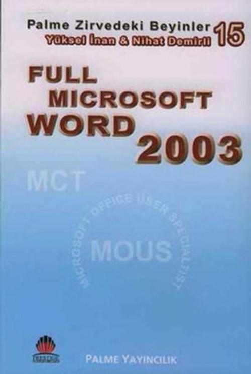 Full Mıcrosoft Word 2003 - Zirvedeki Beyinler 15