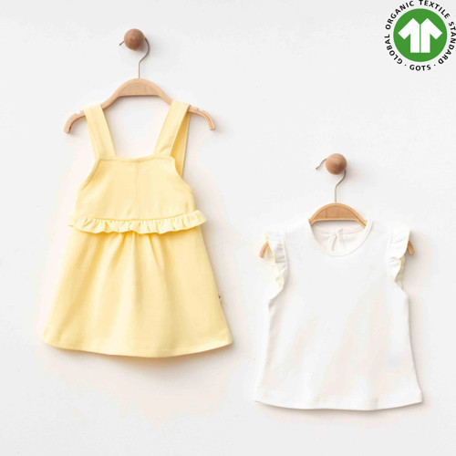 Eslenza Baby Badili Elbise 0140 Sarı