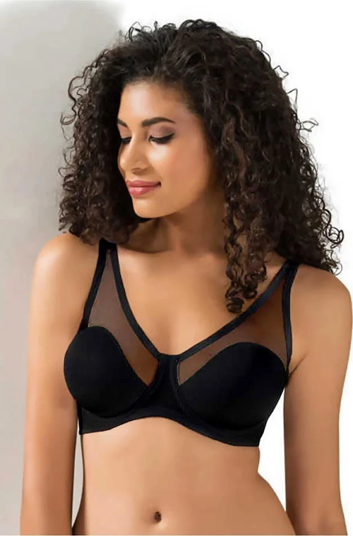 Le Jardin Tül Kaplı Soft Cup Sütyen 9200