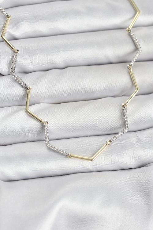 VIP Seri Zikzak Model Kadın Kolye