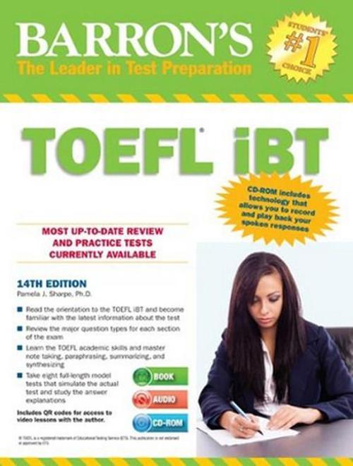 Barron's TOEFL iBT with Audio CDs and CD-ROM 14th Edition