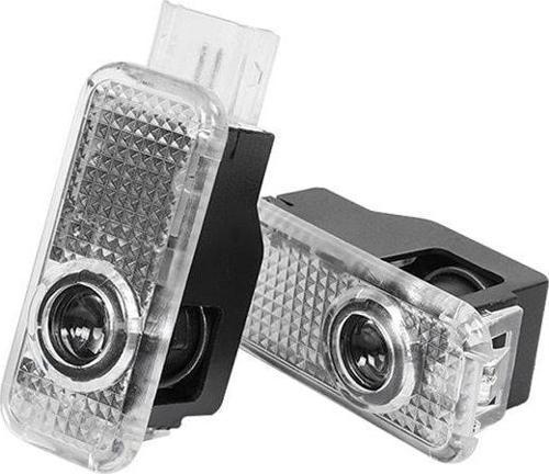 Audi Araçlar İçin ORİJİNAL Geçmeli Soketli Kapı Altı Led Logo