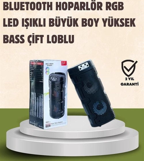 Kompakt Tasarım Yüksek Ses Performansı – Çoklu Giriş Seçenekli Kablosuz Hoparlör (Bluetooth USB SD K