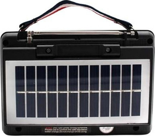 KTF-1428 Nostaljik Solar Enerjili Bluetooth Speaker – Radyo SD/USB MP3 Çalar Güçlü Taşınabilir Hopar