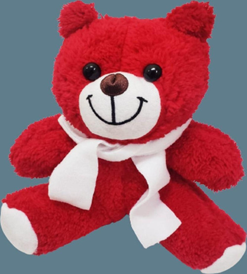 Kırmızı Peluş Oyuncak Ayıcık