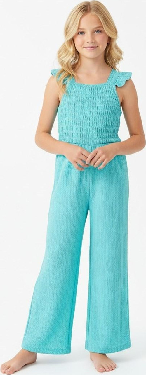 Askılı Kız Çocuk Tulum