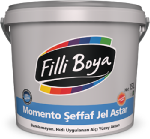 Momento Şeffaf Jel Astar Saten Alçı Astarı 15 Lt