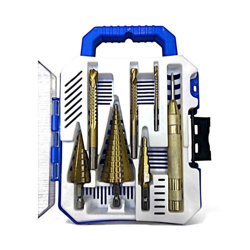 7 Parça Kademeli Freze Matkap Ucu Seti