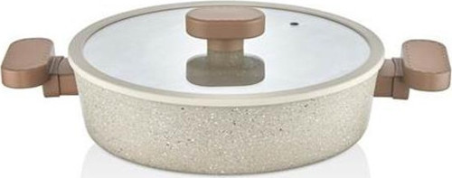 Karizma Granit Basık Tencere 28 cm