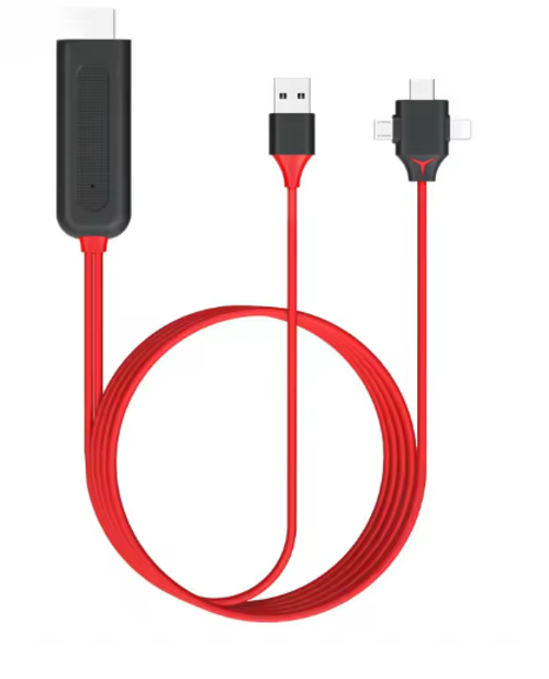ZR18 3 İn 1 Usb To Hdmı Kablo