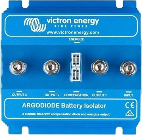 Energy Argodiode 100-3AC 100A Akü İzolatörü – 1 Giriş 3 Çıkış (ARG100301000R)