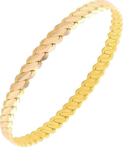 1 Adet Mersin Burma Bilezik (Gerçek Altın Görünümlü A Kalite )