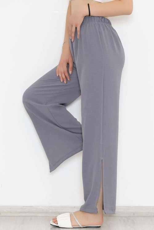 enENSTYLE FASHION BOUTIQUE Rahat Kalıp Beli Lastikli Bol Paça Salaş Yazlık Kadın Aerobin Pantolon