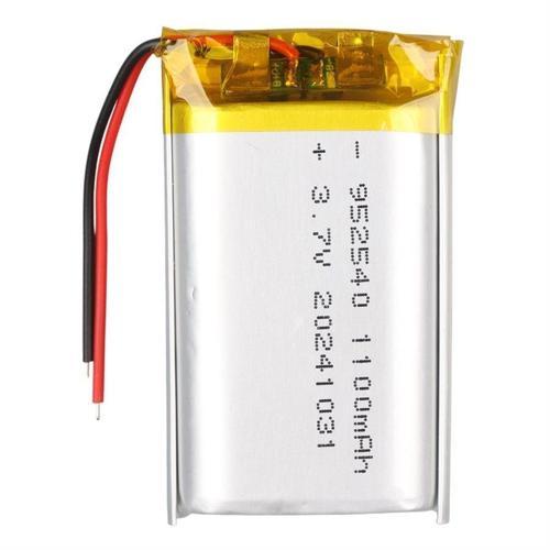 952540 3.7V 1100mAh Lityum Polimer Pil