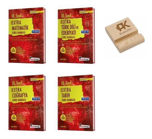 KafaDengi 10. Sınıf Maarif Ekstra Matematik Edebiyat Coğrafya ve Tarih Soru Bankası 4lü Set