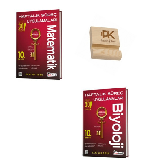 Kafa Dengi 10. Sınıf Matematik ve Biyoloji Haftalık Süreç Denemeleri + Telefon Standı
