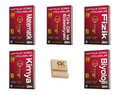Kafa Dengi 10. Sınıf Matematik Edebiyat Fizik Kimya ve Biyoloji Haftalık Süreç Uygulamaları 5li Set