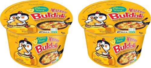 Buldak Cheese Hot Chicken Flavor Ramen 105 gr x2 Peynirli (cup)