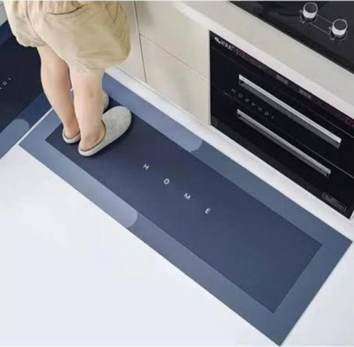 48×118 cm Su Emici Kaymaz Taban Paspas – Hızlı Kuruyan, Ultra Emilimli