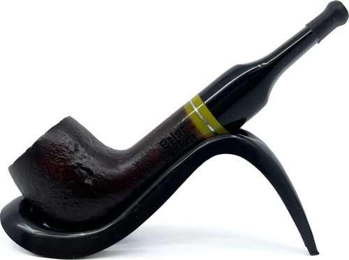 İşlemeli El Yapımı Gül Kökü (Briar) Mini Pipo 9mm Filtreli - Model No: 17