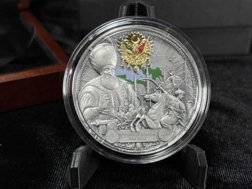 Cameroon 2000 Francs 2024 Ottoman Empire - Osmanlı İmparatorluğu 2 Oz (.999) Gümüş Hatıra Para